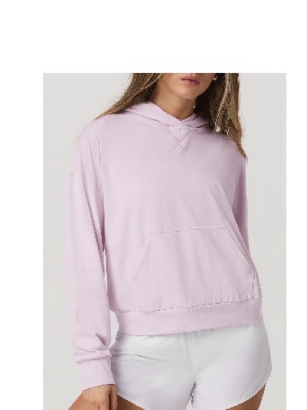 Vuori Halo Modern Pullover Hoodie in Lilac